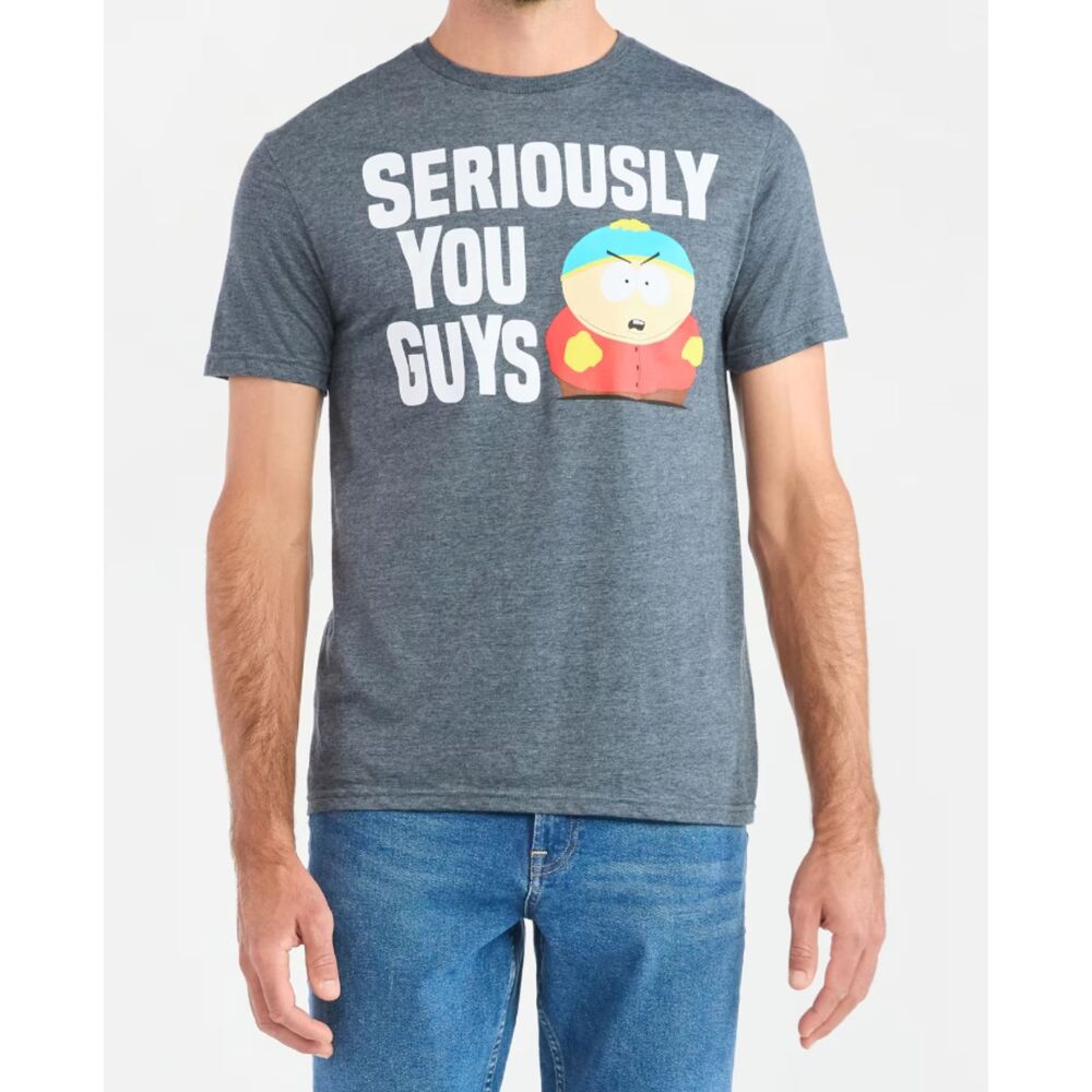 South Park Men's Graphic Tee with Short Sleeves L